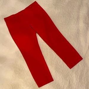 Banana Republic Sloan Trouser, Vibrant Red, sz 10S
